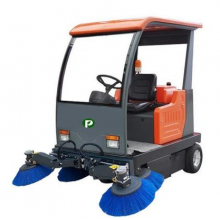 陜西普森西安掃地機(jī)電動中小型清掃車、地下車庫小區(qū)物業(yè)掃地機(jī)